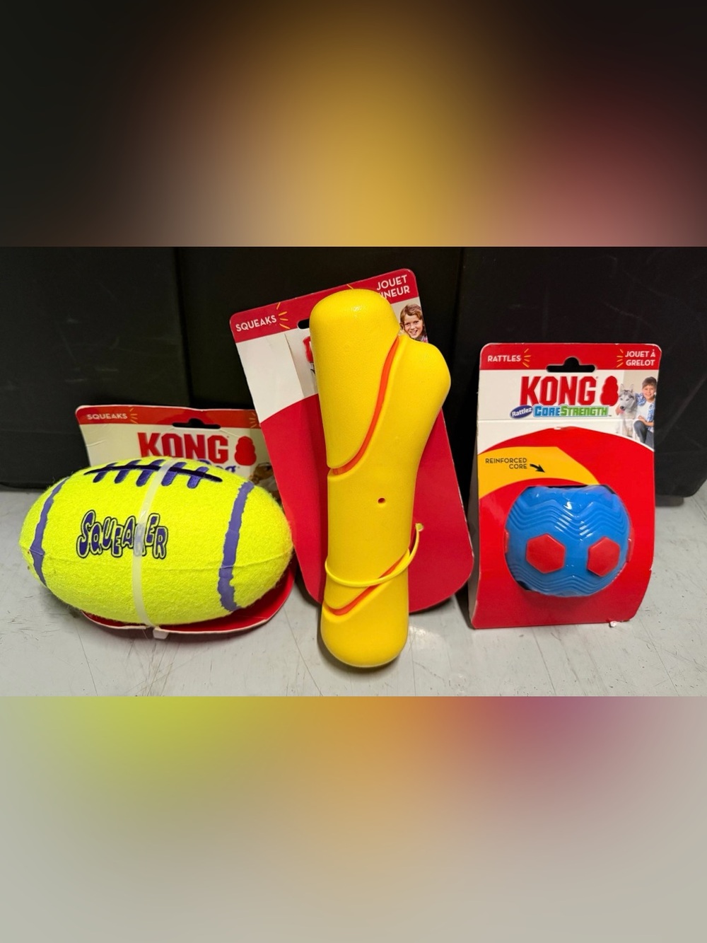 Durable Interactive Dog Toy Set - Squeaky & Rattle Fetch Toys